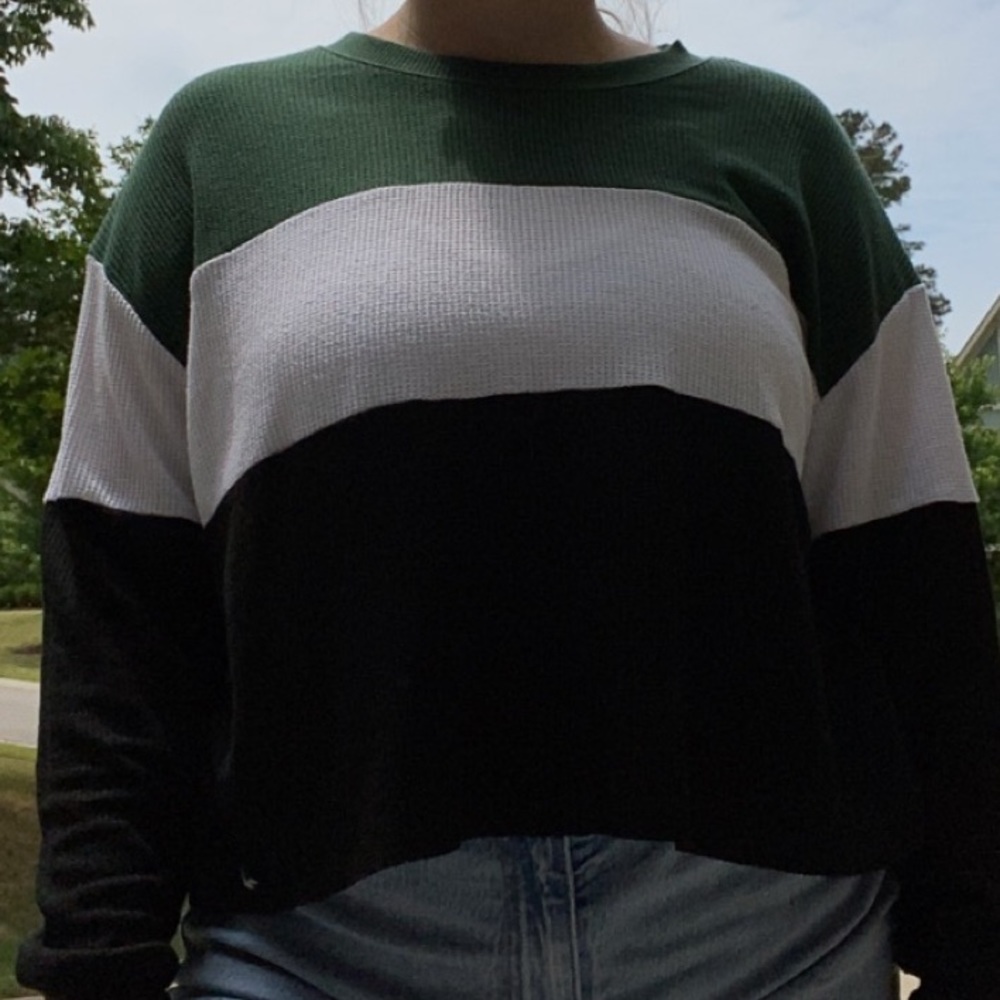 Hollister Long Sleeved Boyfriend Tee
